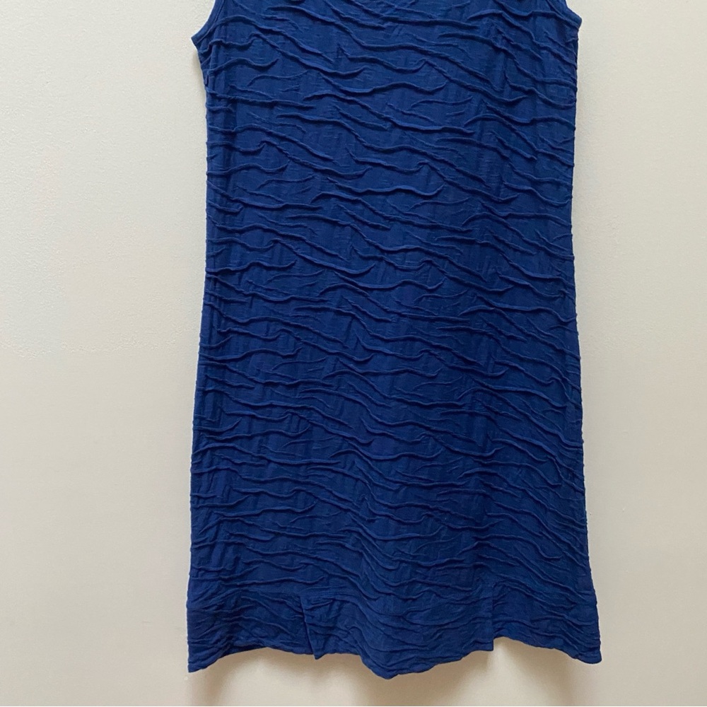 Horny Toad and Co. Blue Tank Dress Textured Women's Size Medium - Picture 5 of 6